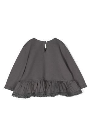 tshirt in cotone grigio CAFFE D'ORZO KIDS | ZV8000Z1071909